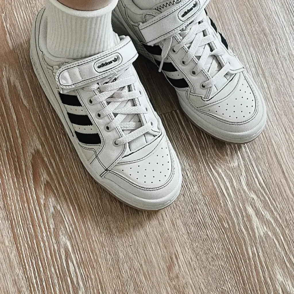 adidas(アディダス) FORUMLOWのサイズ感画像10