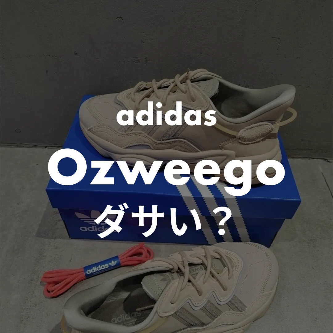 adidas(アディダス) Ozweego(オズウィーゴ)のダサい？記事のサムネイル画像